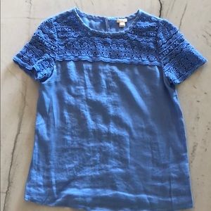 JCrew linen top